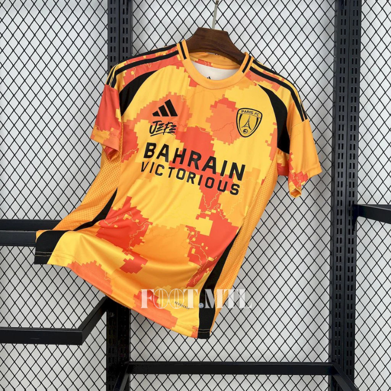 Paris FC – Maillot Extérieur Orange 2025/26