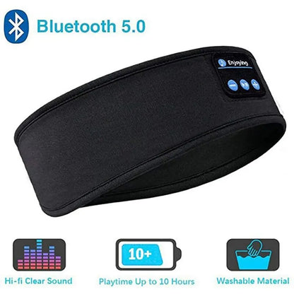 Bandeau Bluetooth Sans Fil avec Réduction de Bruit – Casque Confort Sport & Sommeil