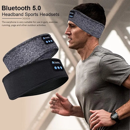 Bandeau Bluetooth Sans Fil avec Réduction de Bruit – Casque Confort Sport & Sommeil