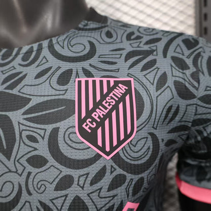 Maillot Édition Spéciale Palestine – Noir & Rose